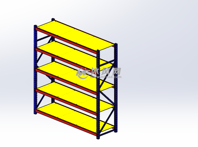 五层货架图